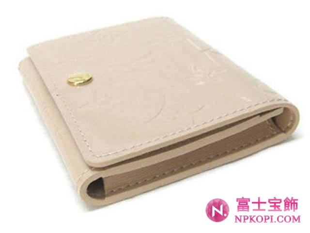 (LOUIS VUITTON)ルイヴィトン 偽物財布 ヴェルニ カードケース ローズフロランタン M91407
